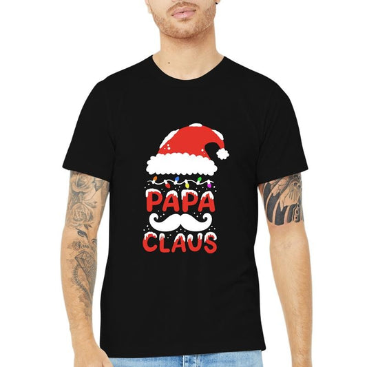 Santa Papa Claus in Fashion, High quality T-shirts provide you with a longer wearing experience, Can be used as a Christmas gift made in usa