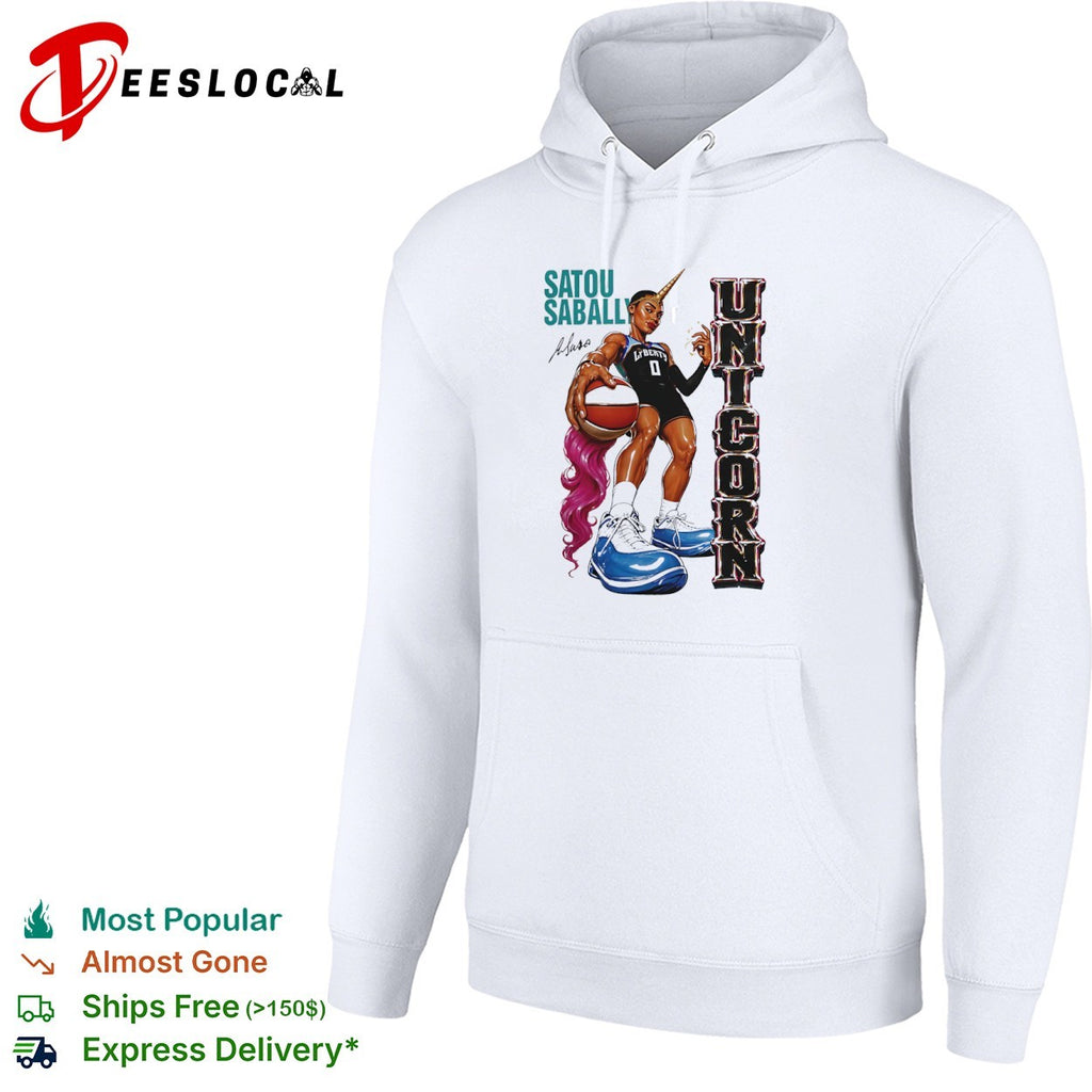 Satou Sabally New York Liberty WNBA Unicorn basketball player shirt