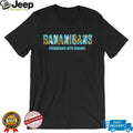 Savannah Bananas Bananigans Shenanigans Text Graphic T Shirt