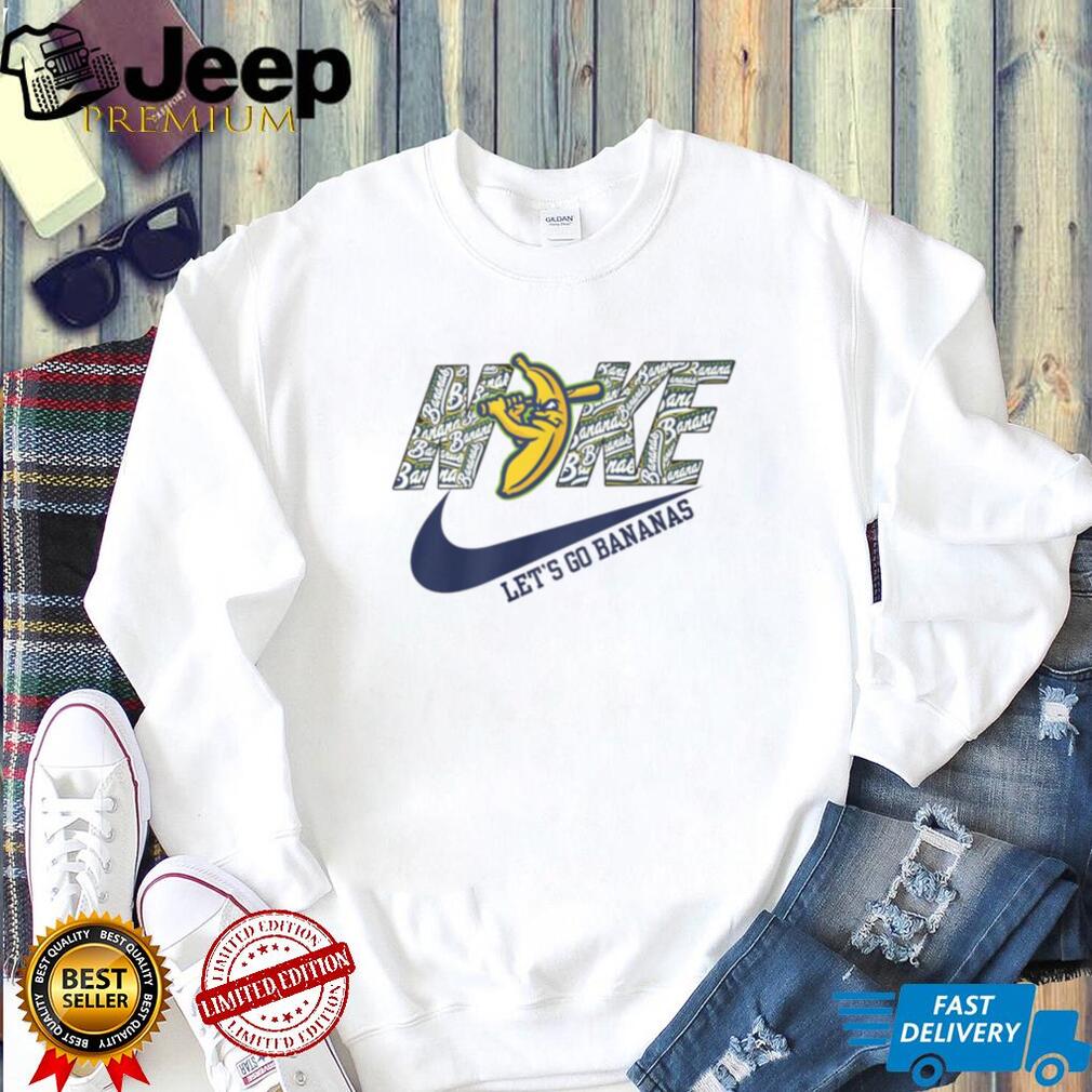 Savannah Bananas “Let’s Go Bananas” Custom Baseball Sportswear T Shirt