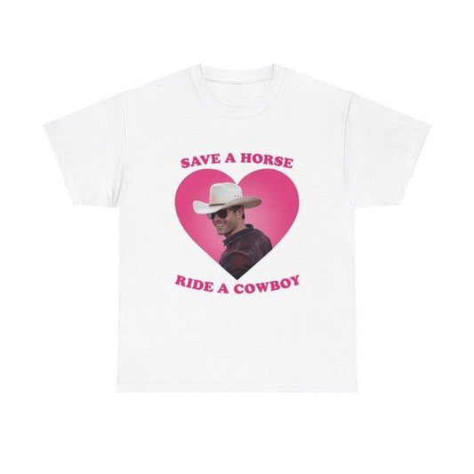 Save a horse ride a cowboy Glen Powell as Tyler Owens Twister 2024 shirt Crewneck Menswear Hoodie, Sweatshirt