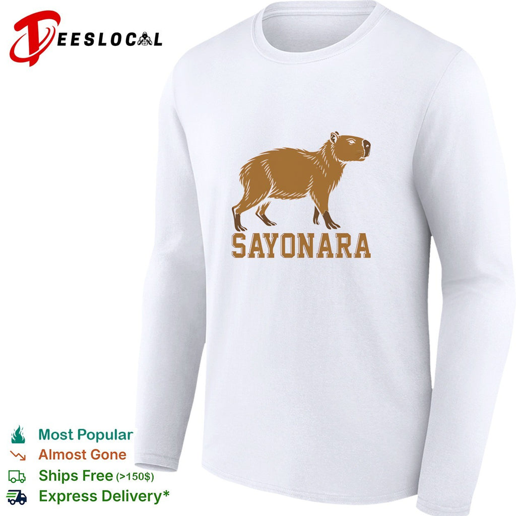 Sayonara capybara shirt