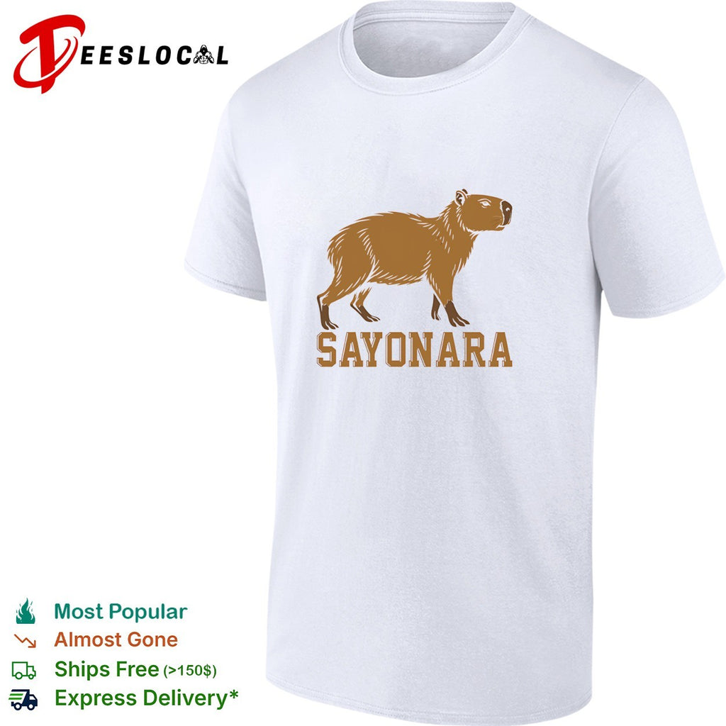 Sayonara capybara shirt