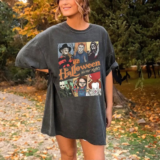 Scary Movie Sweatshirt, Vintage Halloween Shirt, Halloween Movie Shirt, Halloween Nights Shirt, Halloween Trending 2024