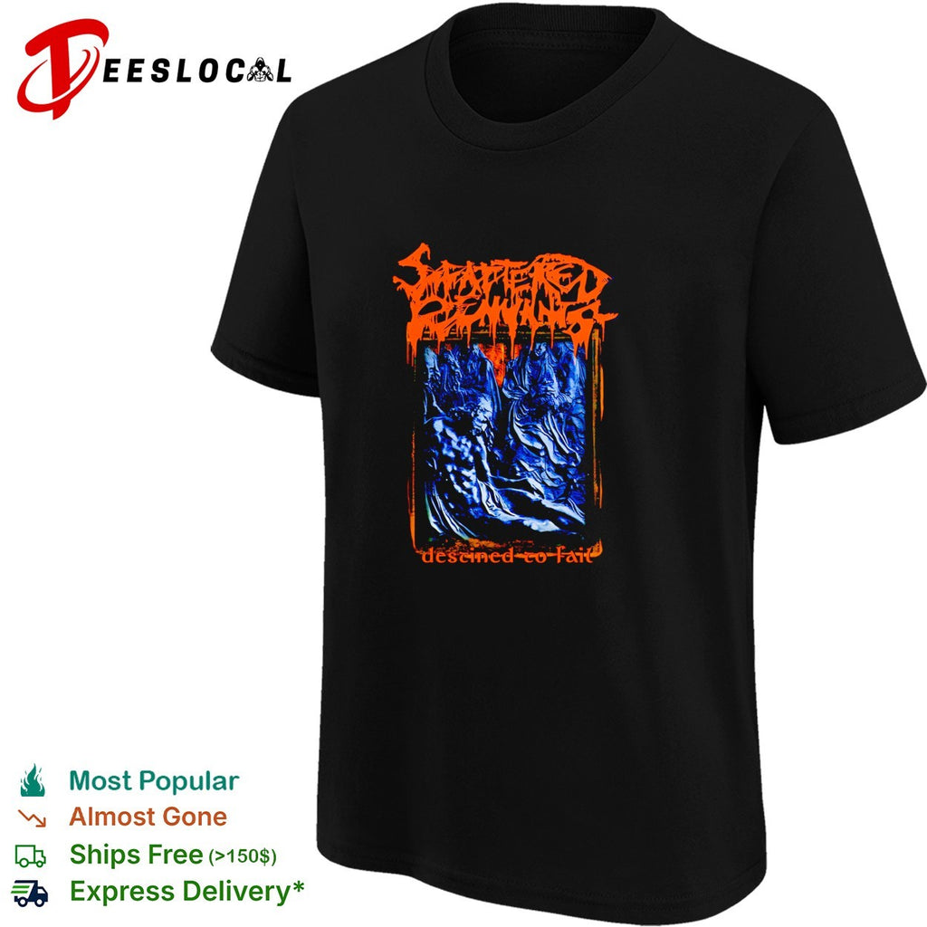 Scattered Remnants destined to fail death metal album art shirt