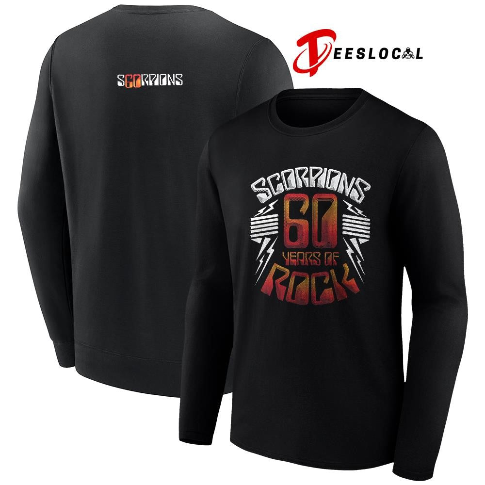 Scorpions 60 years of Rock scorpions Rock Zone shirt