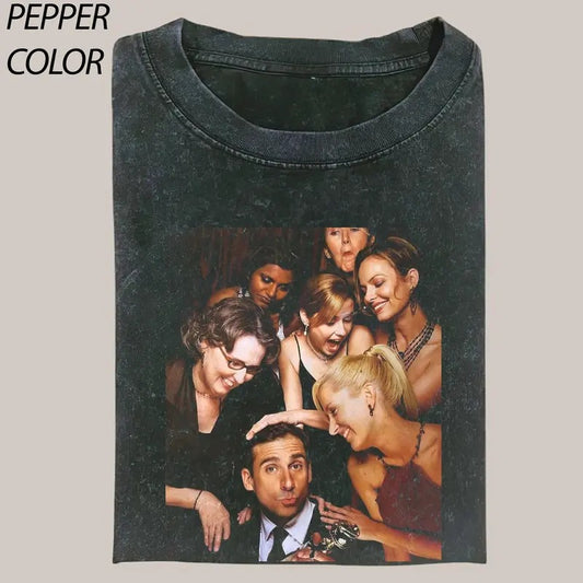 Scott and the Beauty Vintage Graphic Tee, Funny Office TV Show T-shirt, Michael Scott Shirt, Unisex T-Shirt Gift For Menswear Menswear, Trendy Shirt