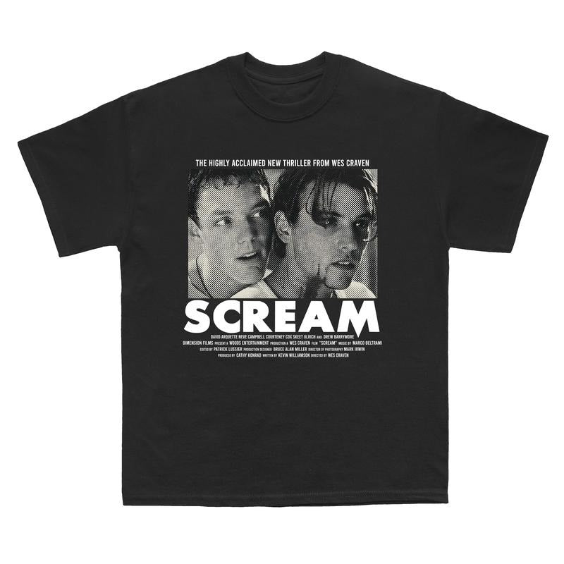 Scream Horror Stu Macher Poster Style T-Shirt, Halloween Iconic Movie Inspired, Retro 90s Matthew Lillard Movie, Matthew Lillard Merch for Fans