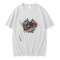 Scrib Doon Skull Wearing Helmet Checkered Flags Flowers Tshirts Sweater