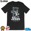 Seattle Mariners Fan Gear Mariner Moose Mascot Jesus in my Heart Christian Baseball T Shirt