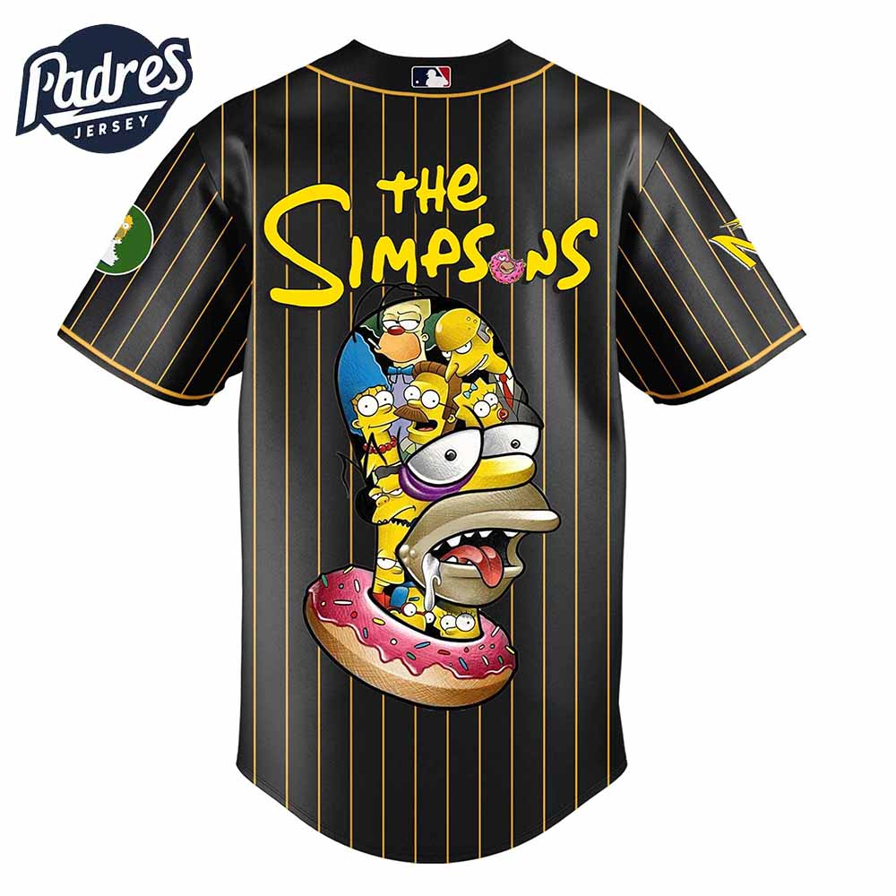 Seattle Mariners MLB x The Simpsons Baseball Jersey Style - Padres Jersey Oasis: Elevate Your Baseball Style... (Image 1)
