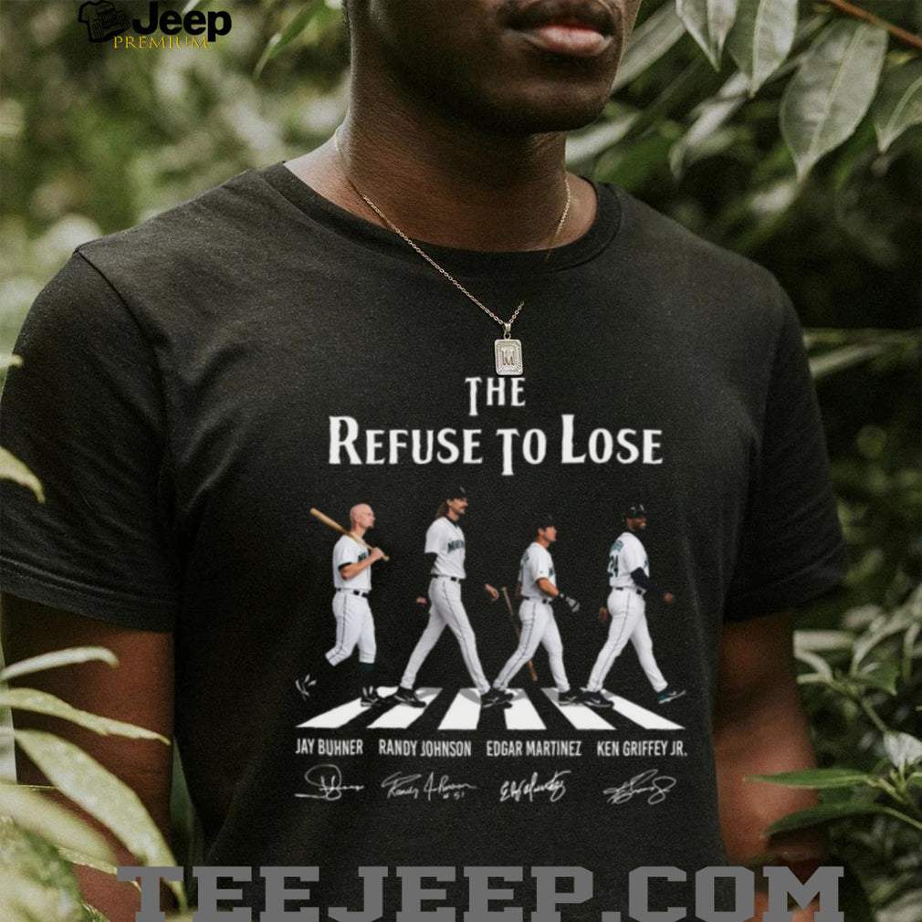 Seattle Mariners Refuse To Lose Baseball Team Iconic Stars Vintage Retro Fan Men Shirt
