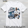 Seattle Mariners go Mariners go Julio Rodriguez and mascot Mariner Moose shirt