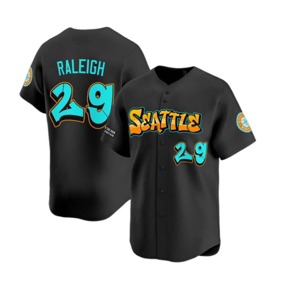 Seattle Raleigh Graffiti 2025 Jersey - Grishko.com T-Shirts, Hoodie, Sweatshirt | WearSparks.com (Image 2)