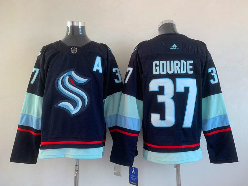 Seattle Kraken #37 Yanni Gourde Style 3