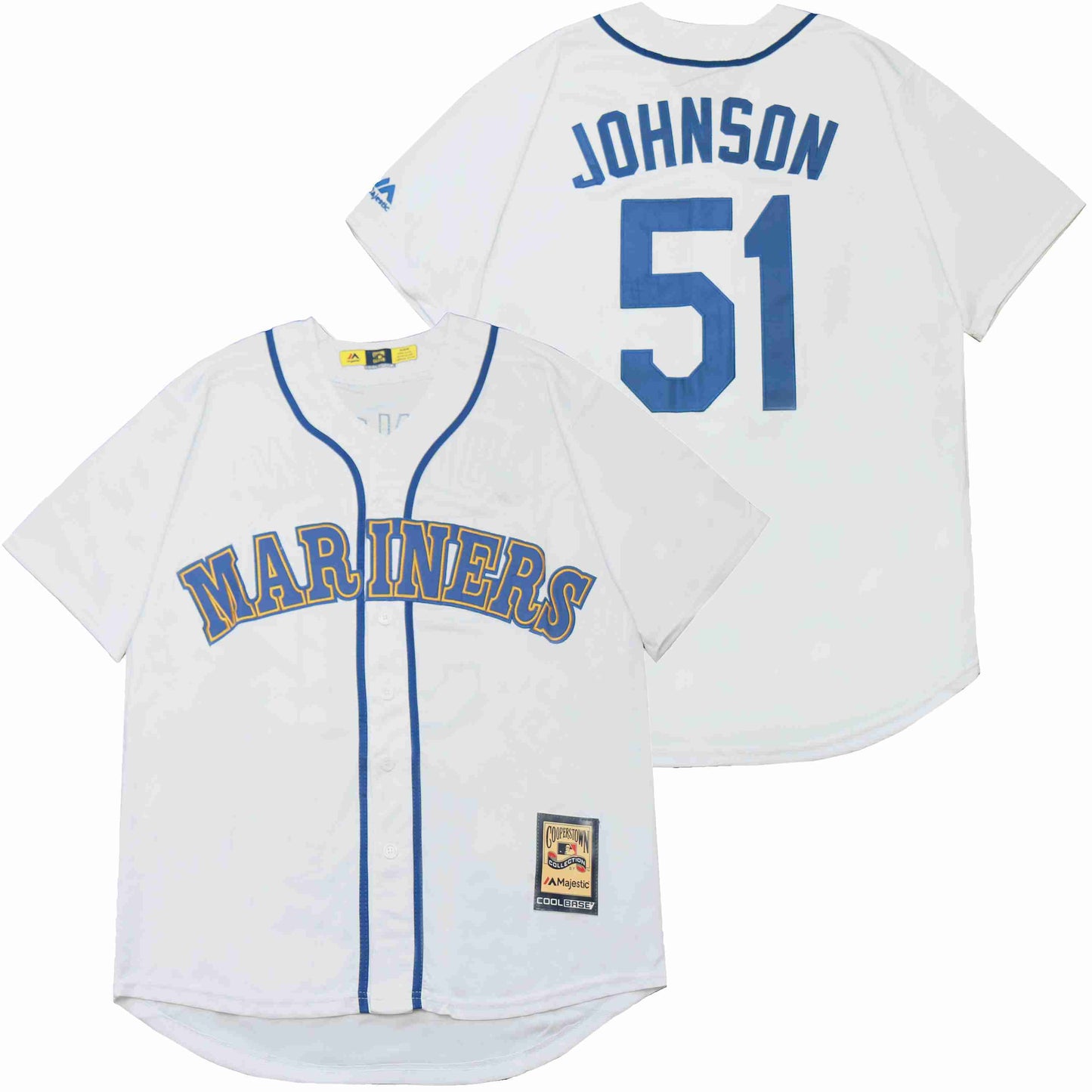 Seattle Mariners #51 Ichiro Suzuki Mariners 51 White Fan Retro
