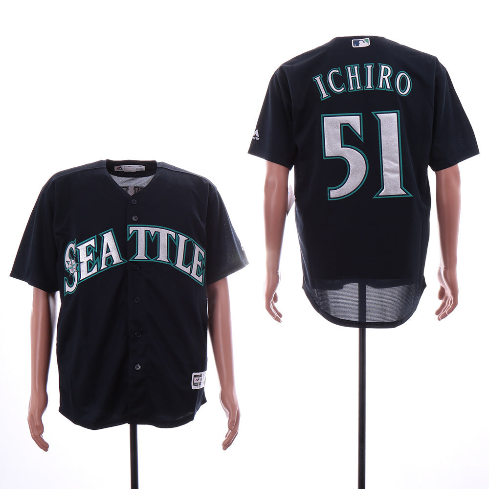 Seattle Mariners #51 Ichiro Suzuki Style 13
