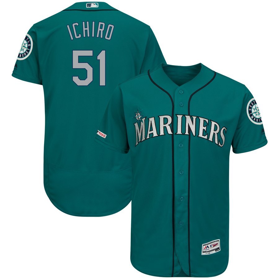 Seattle Mariners #51 Ichiro Suzuki Style 8