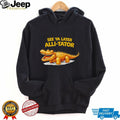 See Ya Later Alli Tator Funny Potato Crocodile Pun Black T Shirt