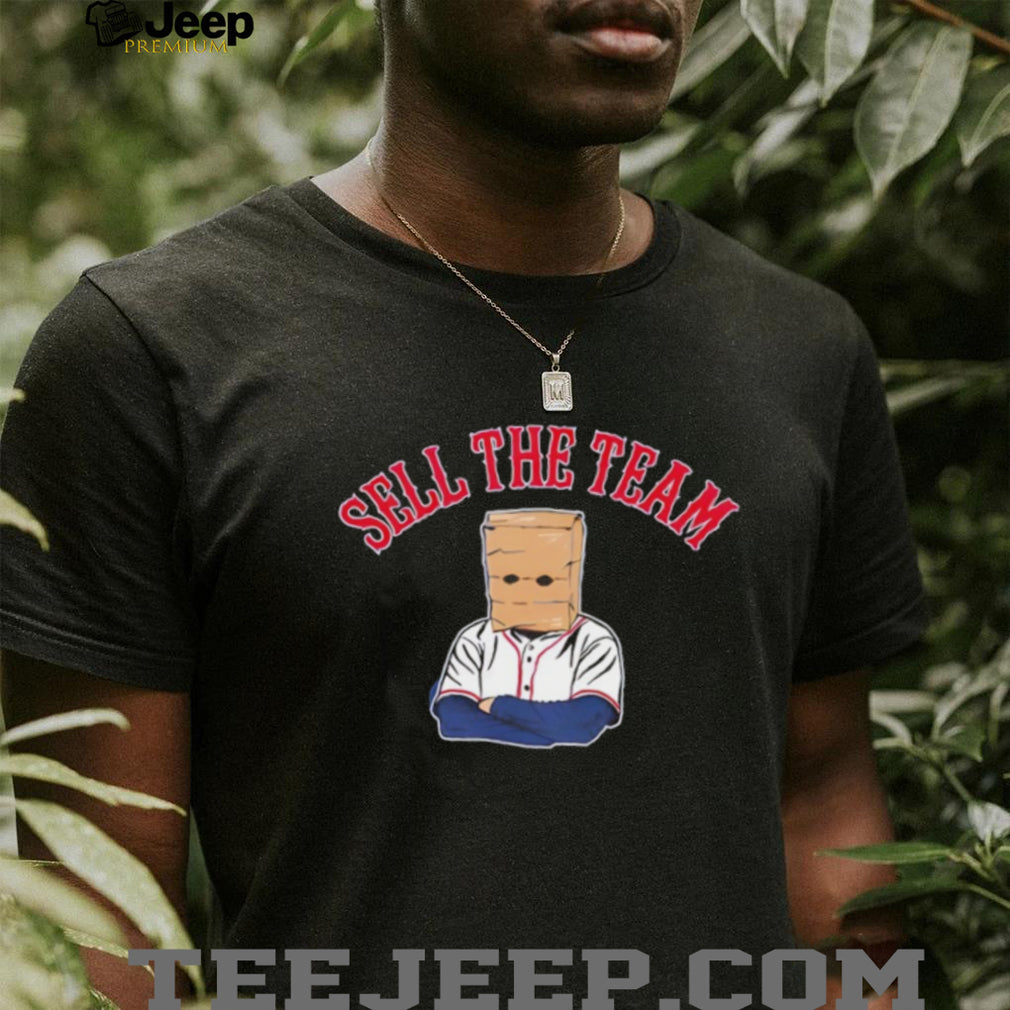 Sell The Team Funny Baseball Fan Paper Bag Head Sports Protest T Shirt