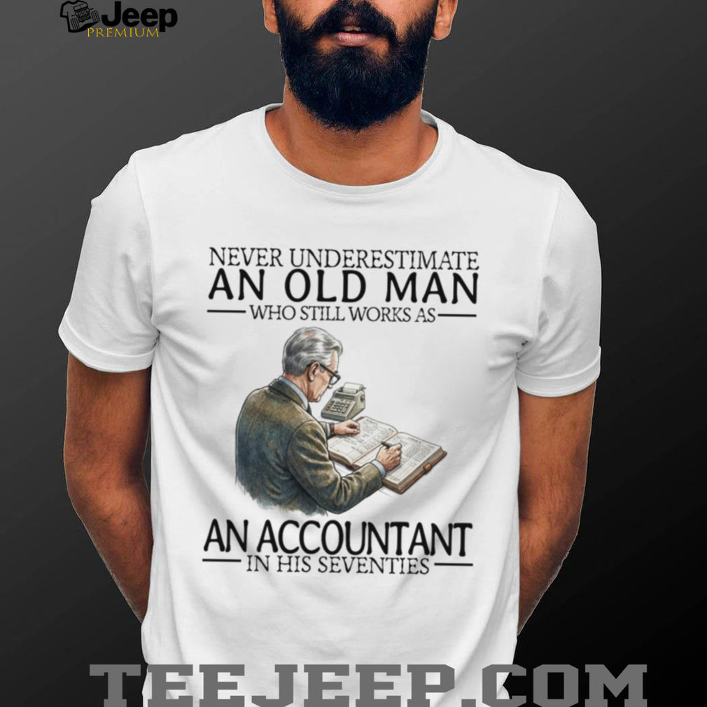 Senior Accountant Financial Auditor Career Retirement Shirt