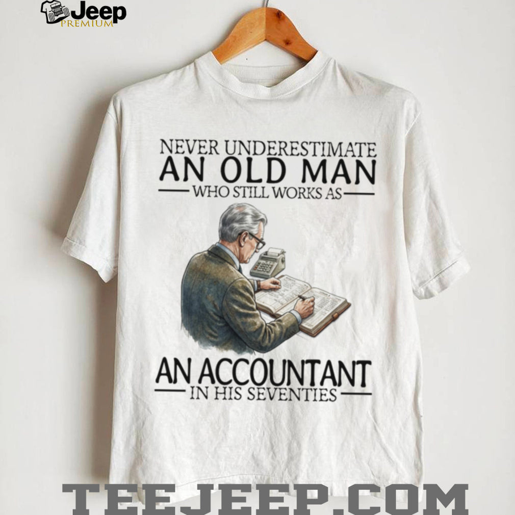 Senior Accountant Financial Auditor Career Retirement Shirt