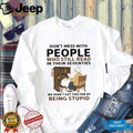 Senior Citizen Bookworm Reading in Her Seventies Funny Sarcastic Reader Shirt