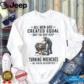 Senior Mechanic Turning Wrenches Seventies Car Enthusiast Shirt
