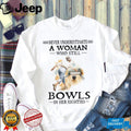 Senior Woman Bowls In Her Eighties Bowling Grandma Hobby Shirt