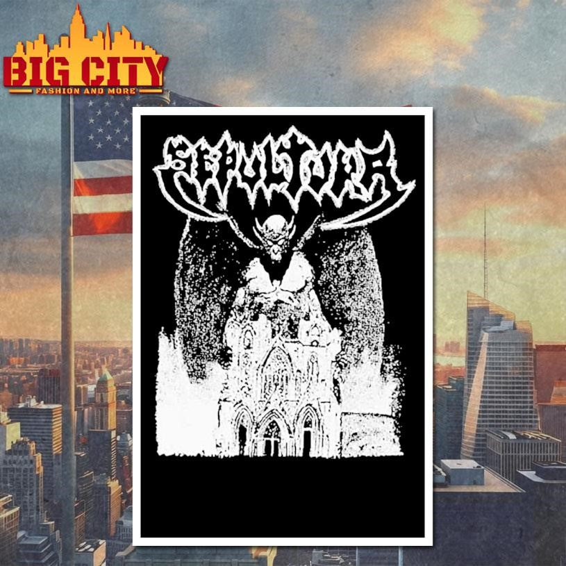 Sepultura Bestial Devastation Album 1985 Shirt