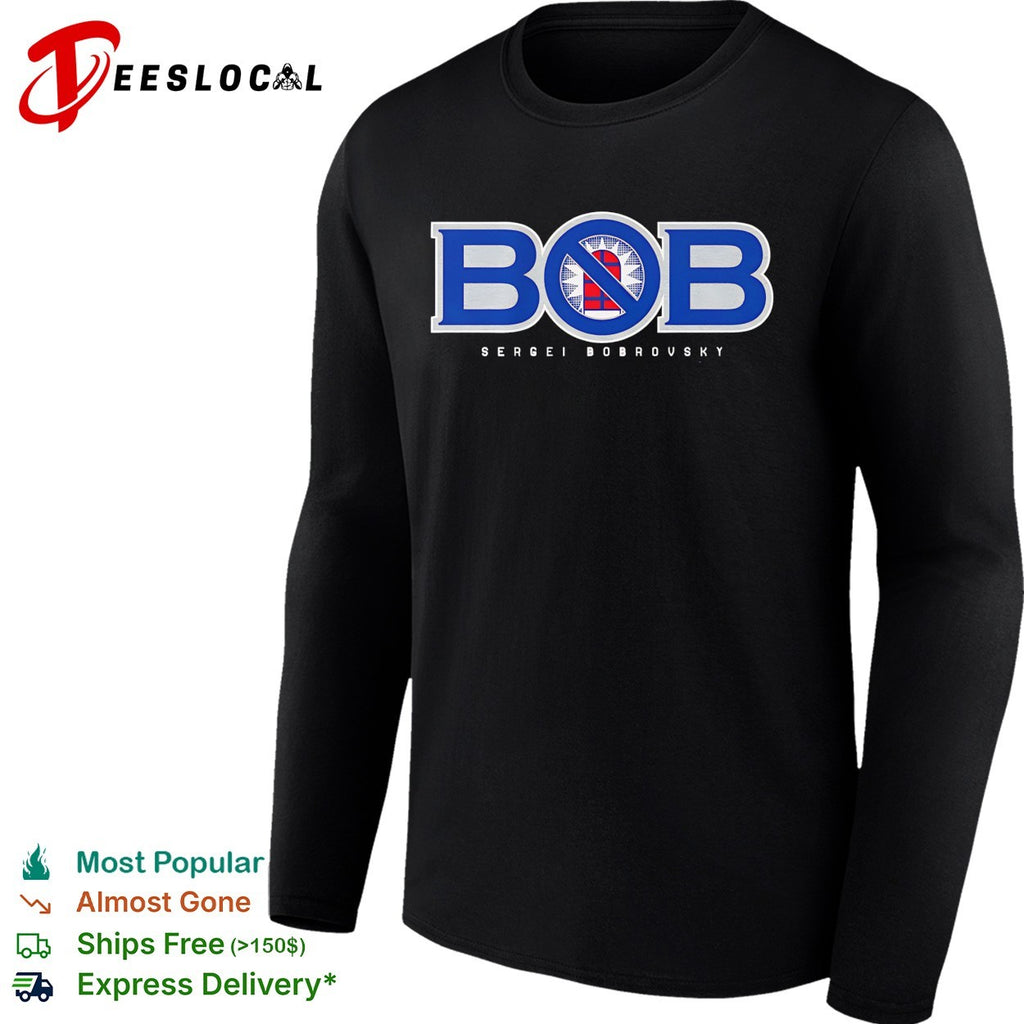 Sergei Bobrovsky BOB Toronto Maple Leafs logo shirt