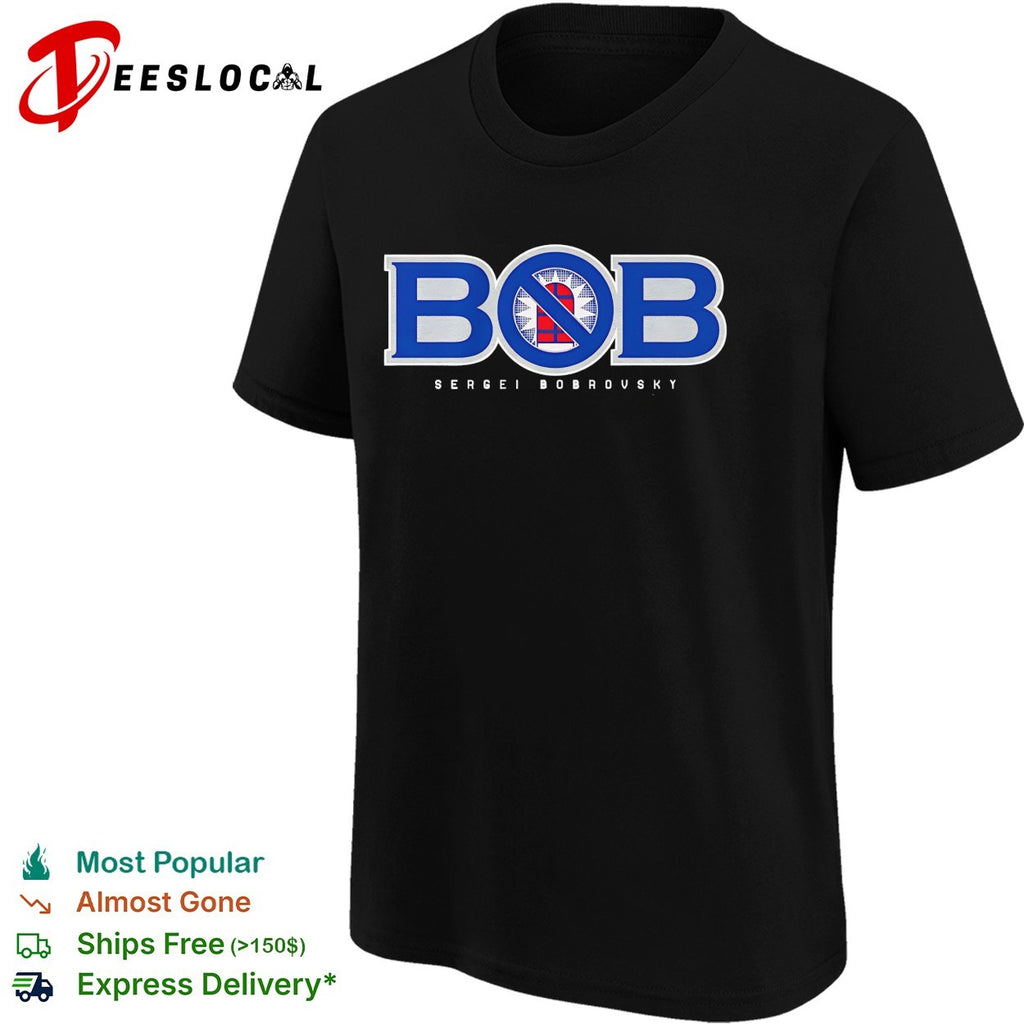 Sergei Bobrovsky BOB Toronto Maple Leafs logo shirt
