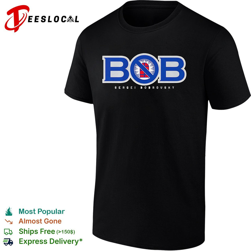Sergei Bobrovsky BOB Toronto Maple Leafs logo shirt