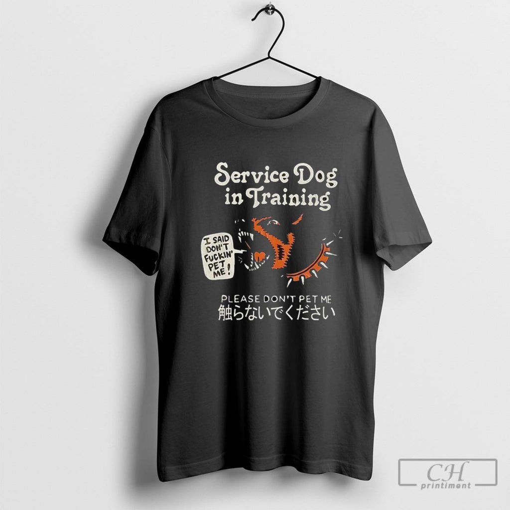 Service Dog In Training Please Dont Pet Me Shirt Sweater