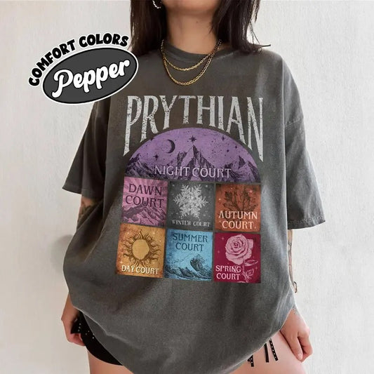 Seven Courts Of Prythian Shirt The Maas Tour Shirt Velaris Night Court Tshirt SJM Inspire Shirt Book Lovers