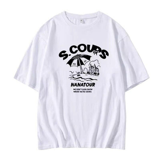 Seventeen TSHIRT Nana Tour with Seventeen Tshirt Unisex Cotton TEE Menswear Top