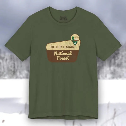 Severance Dieter Eagan National Forest Shirt - Unisex Bella Soft Vintage Woes Hollow ORTBO Lumon Apple TV Innie Outie Helly Fan Gift Tee