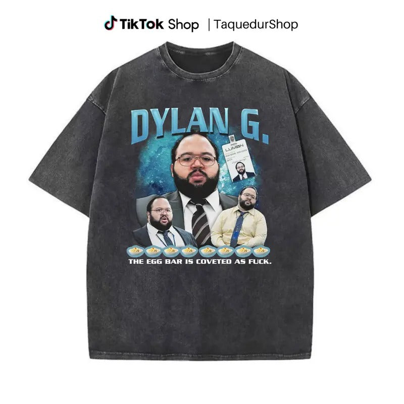 Severance Dylan G Shirt, Severance Graphic Tee, Vintage Style Unisex Cotton Graphic Tee, Gift for TV Lover, Lumon, Macrodata Refinement tee