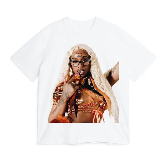 Sexy Red Graphic Vintage T-Shirt