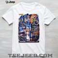 Shai Gilgeous Alexander OKC Thunder Up Downtown Cityscape T Shirt