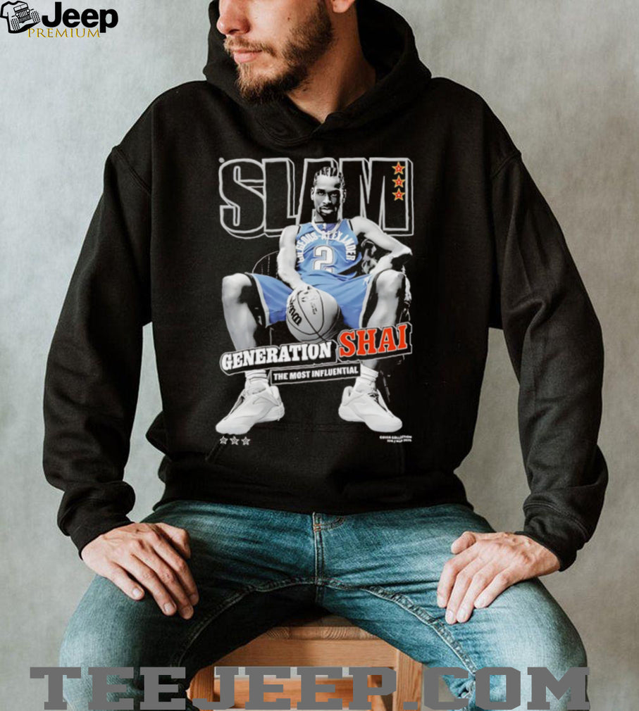 Shai Gilgeous Alexander SLAM Magazine Cover Generation Shai T Shirt