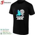 Shark come to the shark side Death Star shirt