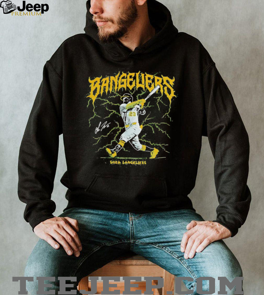 Shea Langeliers Bangeliers Oakland Baseball Graphic T Shirt
