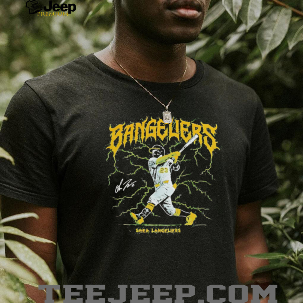 Shea Langeliers Bangeliers Oakland Baseball Graphic T Shirt