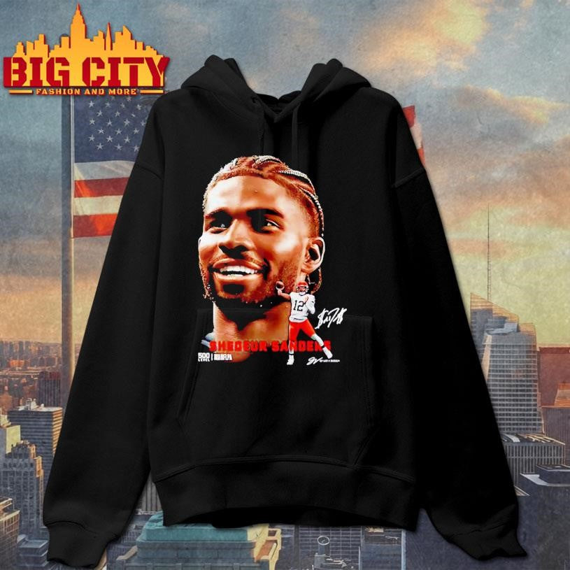 Shedeur Sanders Cleveland Dual signature shirt