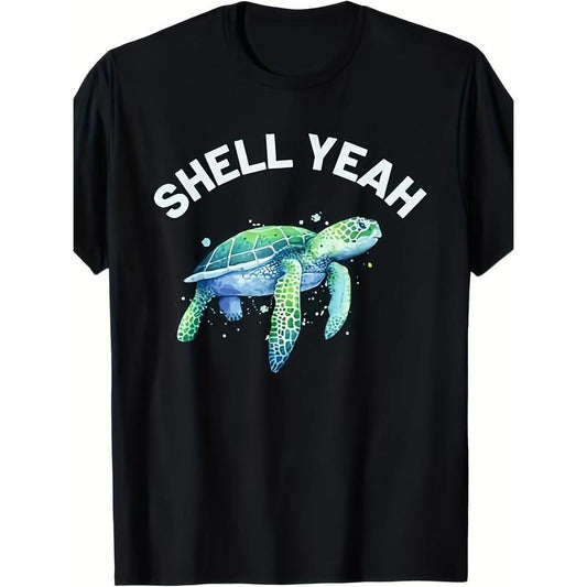 Shell Ye - Cute tortoises and turtle lovers men's T-shirt made in usa