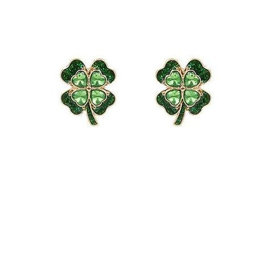 Shimmer Shamrock Stud Earrings T-Shirts, Hoodie, Sweatshirt | WearSparks.com