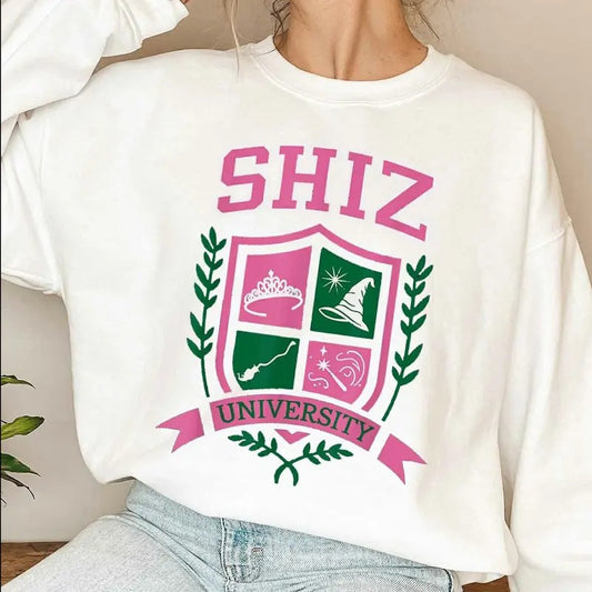 Shiz University Sweatshirt & Shirt, Movie Lover Gift, Shiz Sweatshirt, Movie Lover Shirt, Musical Movie Sweaterstyle{n002}2