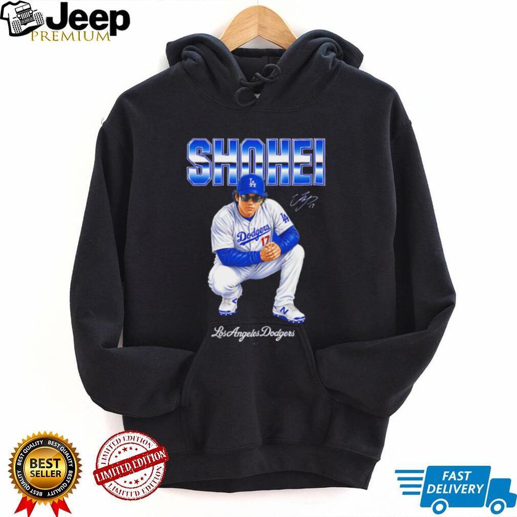 Shohei Ohtani 17 Los Angeles Baseball Vintage Signature Style Retro Fan Sport Men T Shirt