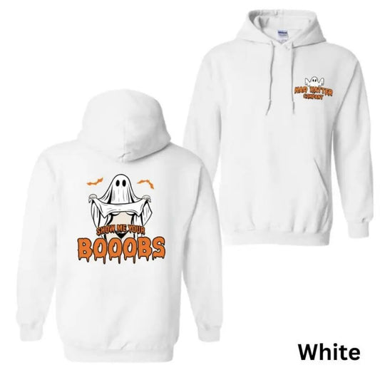 Show Me Your Boobies T-Shirt, Halloween Shirt, Full Size, Full Size, Tee Print